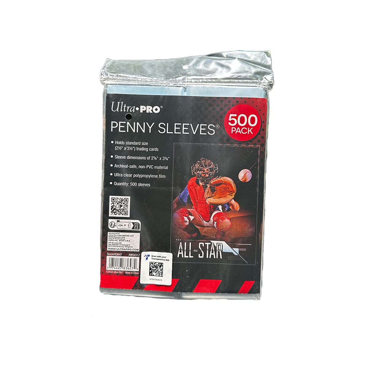 Ultra Pro 500ct Sleeves