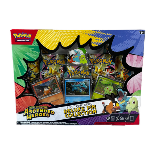 Pokemon Ascended Heroes First Partners Deluxe Pin Collection