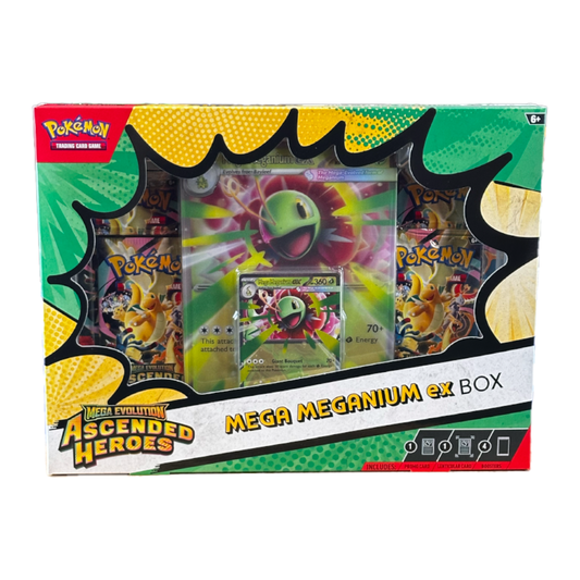 Pokemon Ascended Heroes Mega Meganium ex Box