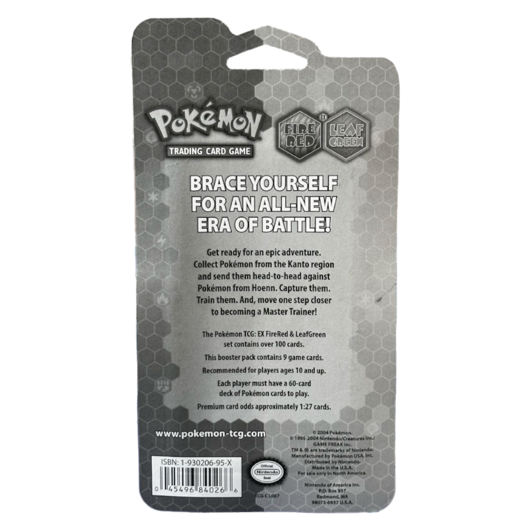 Pokemon Fire Red & Leaf Green Blister Pack Venusaur (2004)