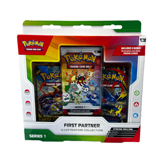 Pokemon First Partner Illustration Collection (Series 1)