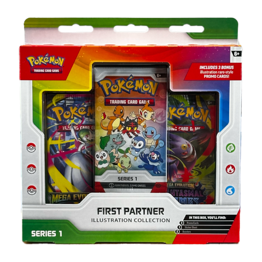 Pokemon First Partner Illustration Collection (Series 1)