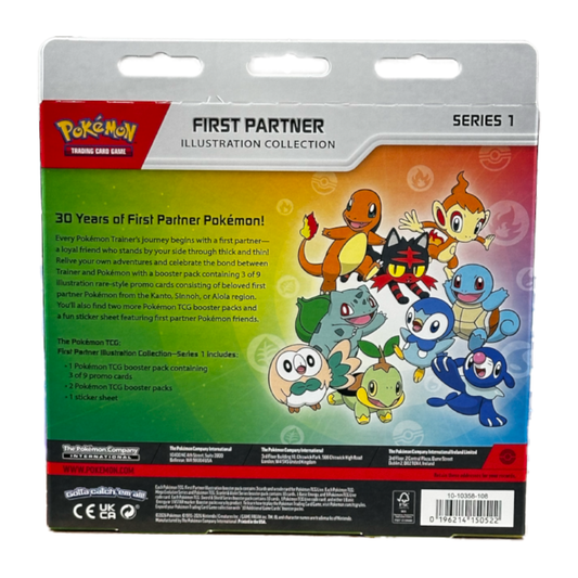 Pokemon First Partner Illustration Collection (Series 1)
