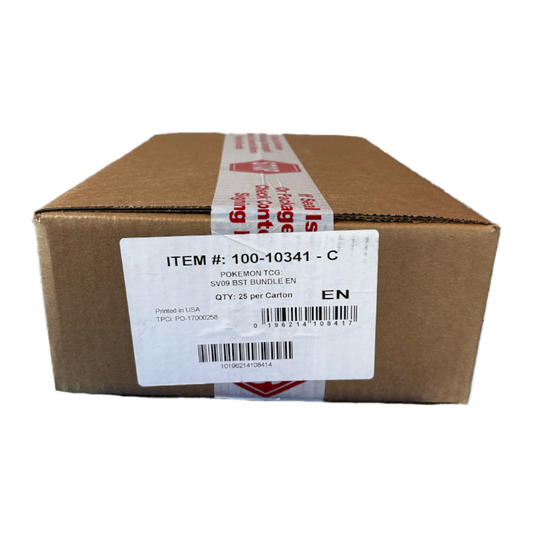 Pokemon Journey Together Booster Bundle Case (SV09)
