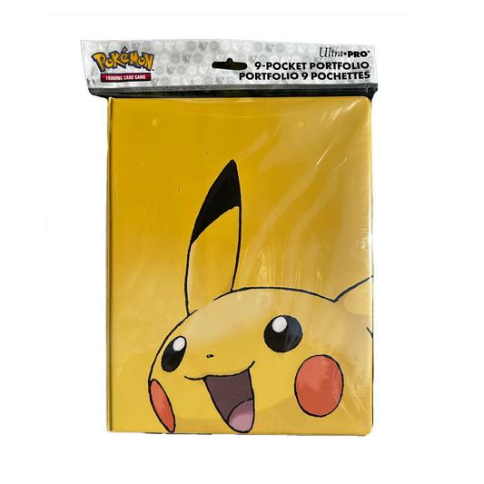 Pikachu 9-Pocket Portfolio for Pokemon