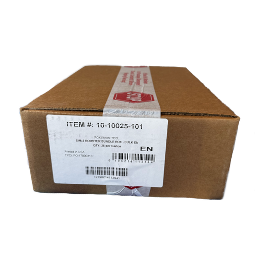 Pokemon Prismatic Evolutions Booster Bundle Case