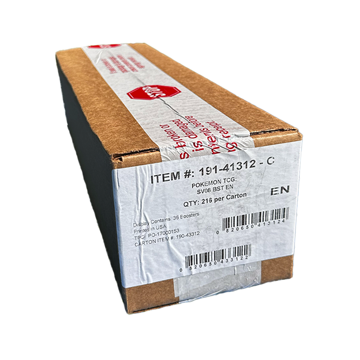 Surging Sparks Booster Box Case (SV08)